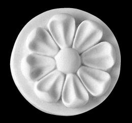 SYNTHETIC MARBLE ROUND ROSETTE